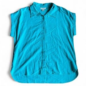 Appleseed's Teal Button-Down Shirt